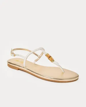 Leena Sandal -  Resort White