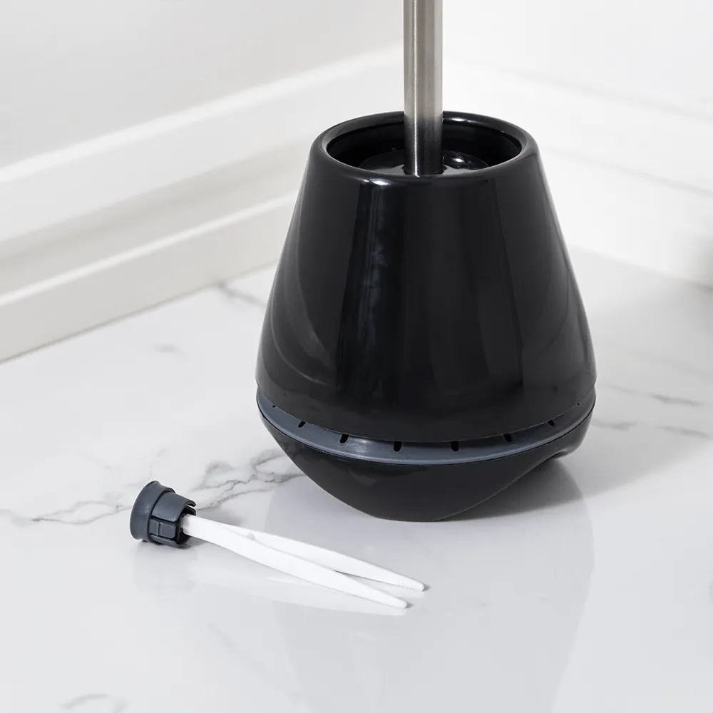 Legend Premium Toilet Brush Set Black