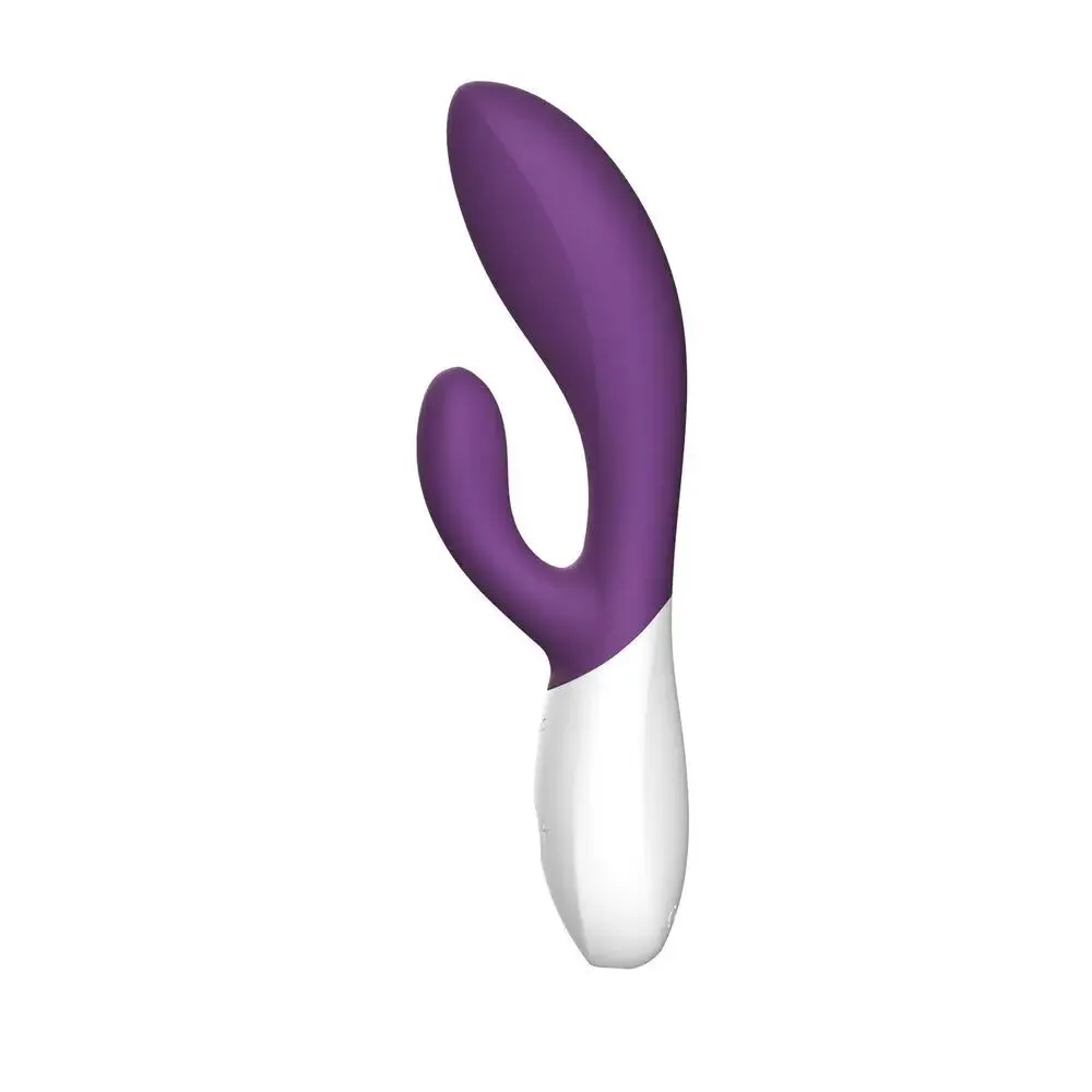 Lelo Silicone Purple Rechargeable Rabbit Vibrator with Wave Motion Tech
