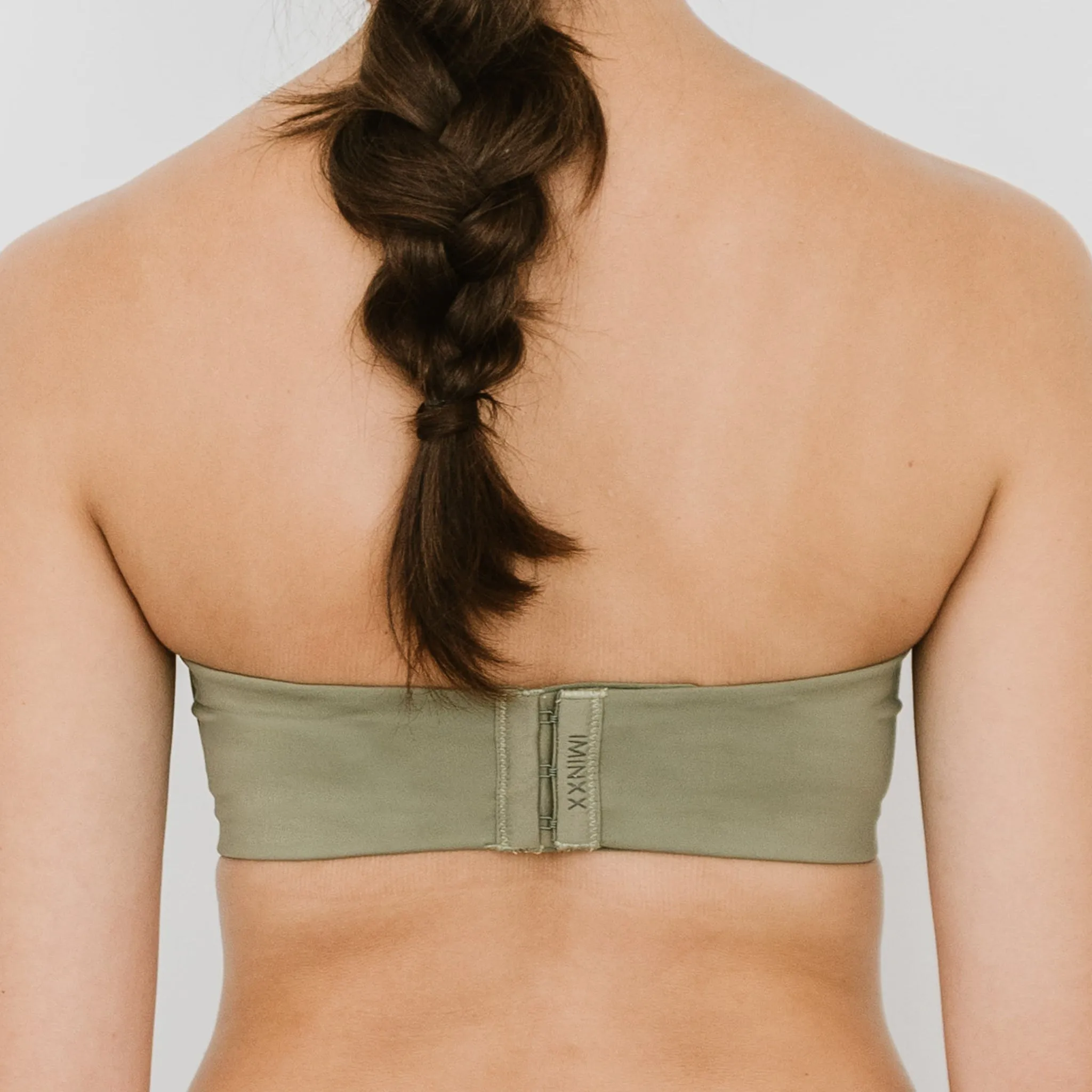 LIFT IT UP! V2.0 100% Non-Slip Super Push Up Strapless Wireless Bra in Sage