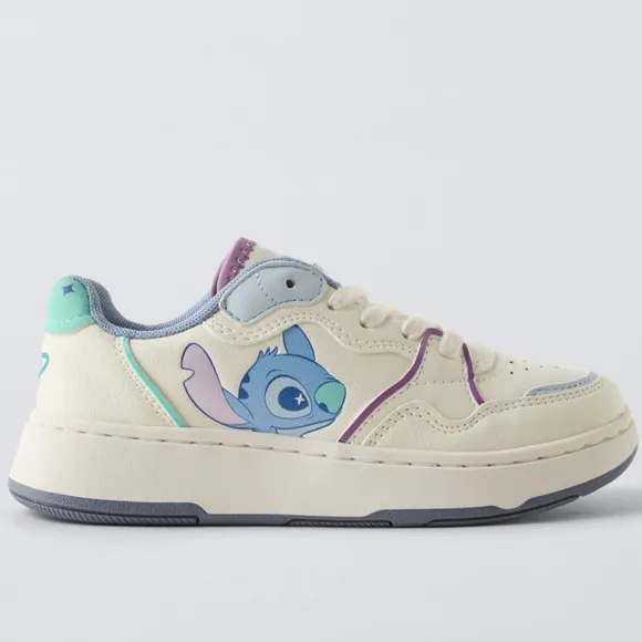 Lilo and Stitch Zara Girls 2 Disney sneakers NIB