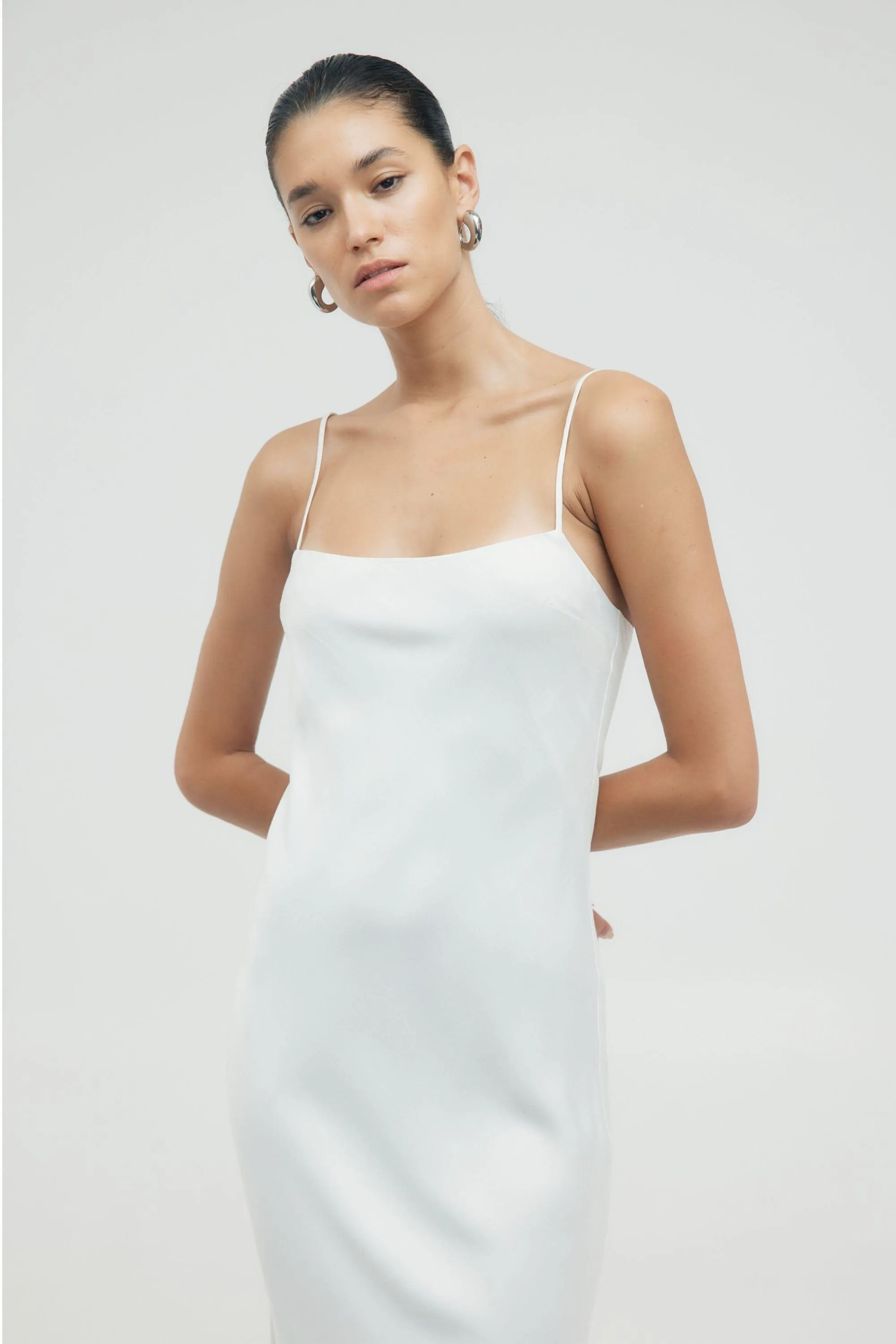 LIP SERVICE BIAS MAXI SLIP | SNOW
