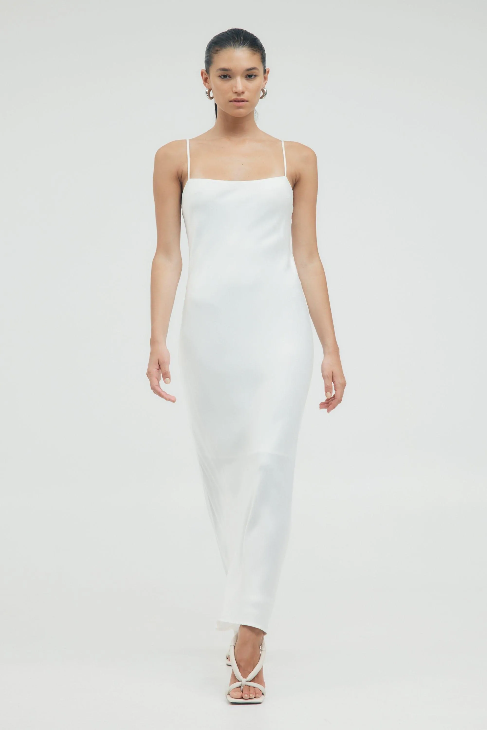 LIP SERVICE BIAS MAXI SLIP | SNOW