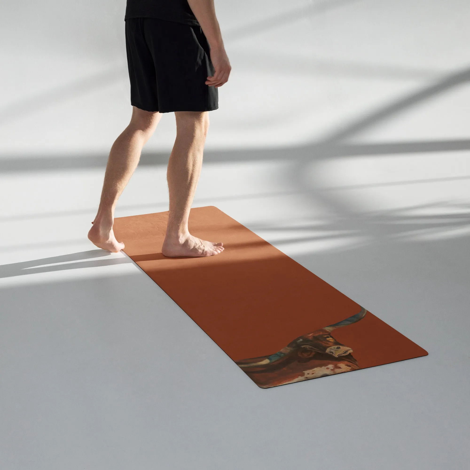 Longhornorn Yoga Mat