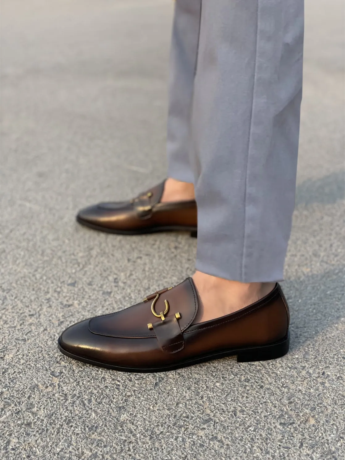 LS Pure leather Handmade Vortex Shoes LS-510