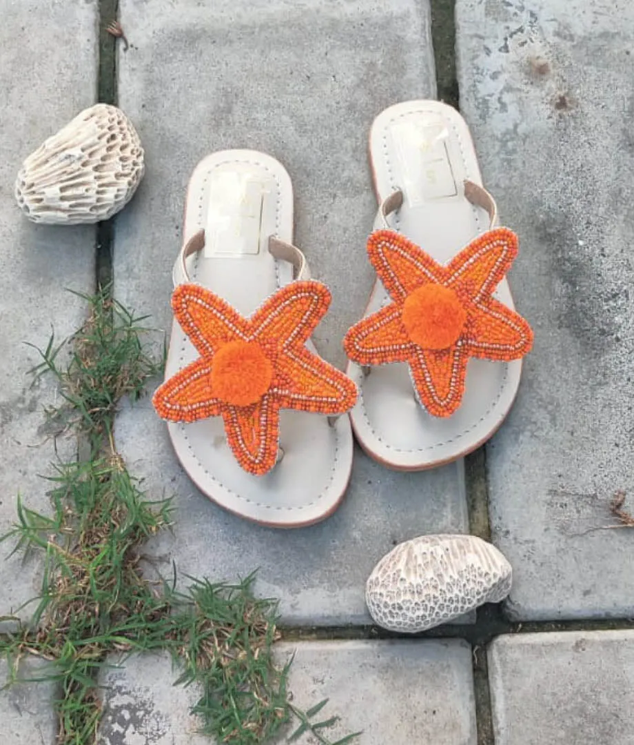 Lucy Orange Mini Sandal