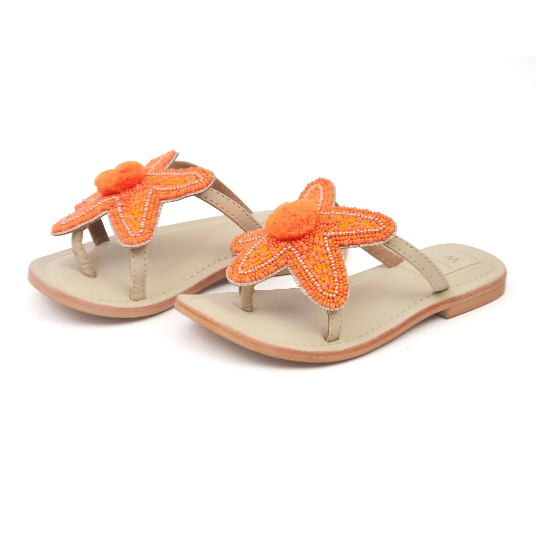 Lucy Orange Mini Sandal