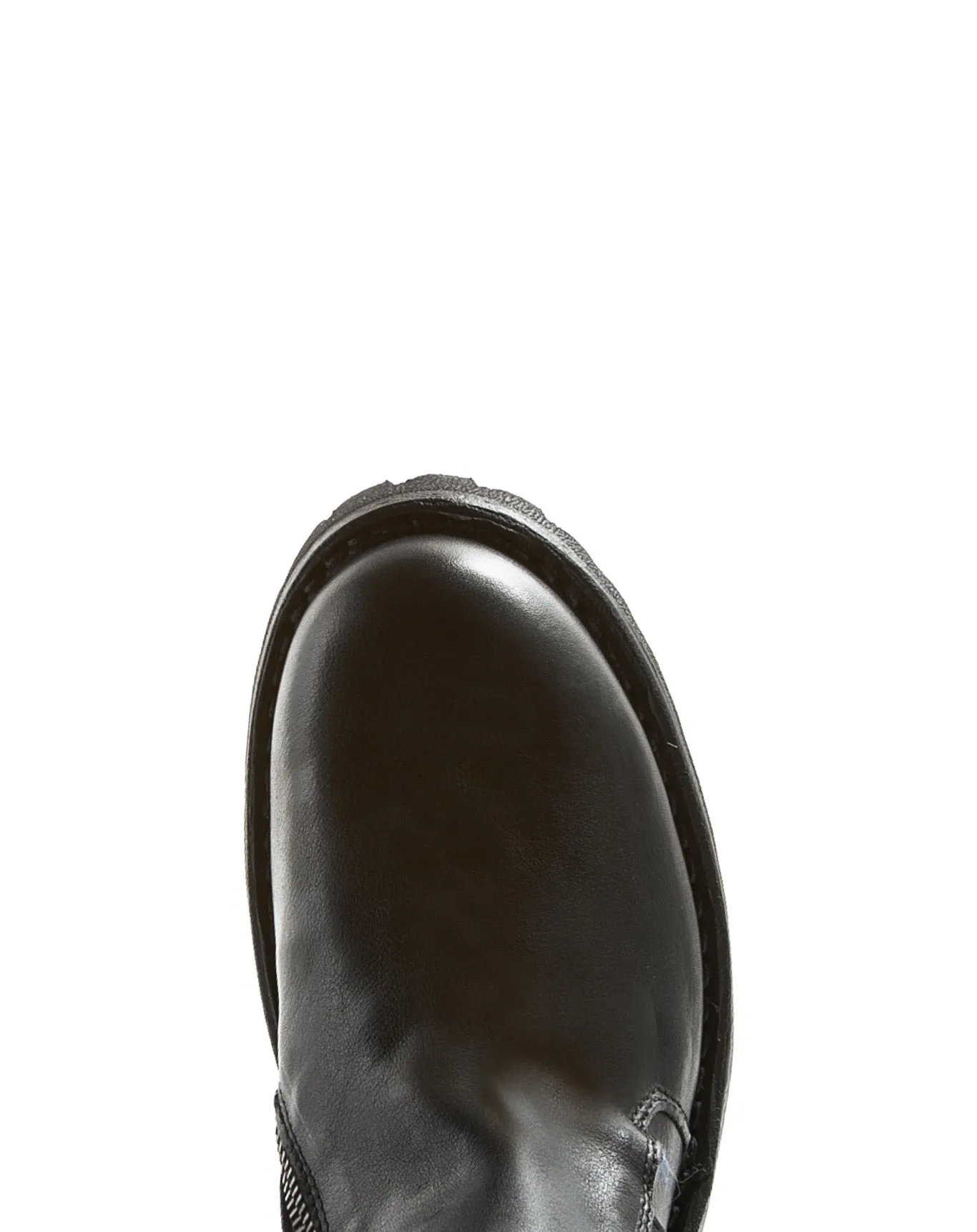 M-ECSTA Black Leather Boots