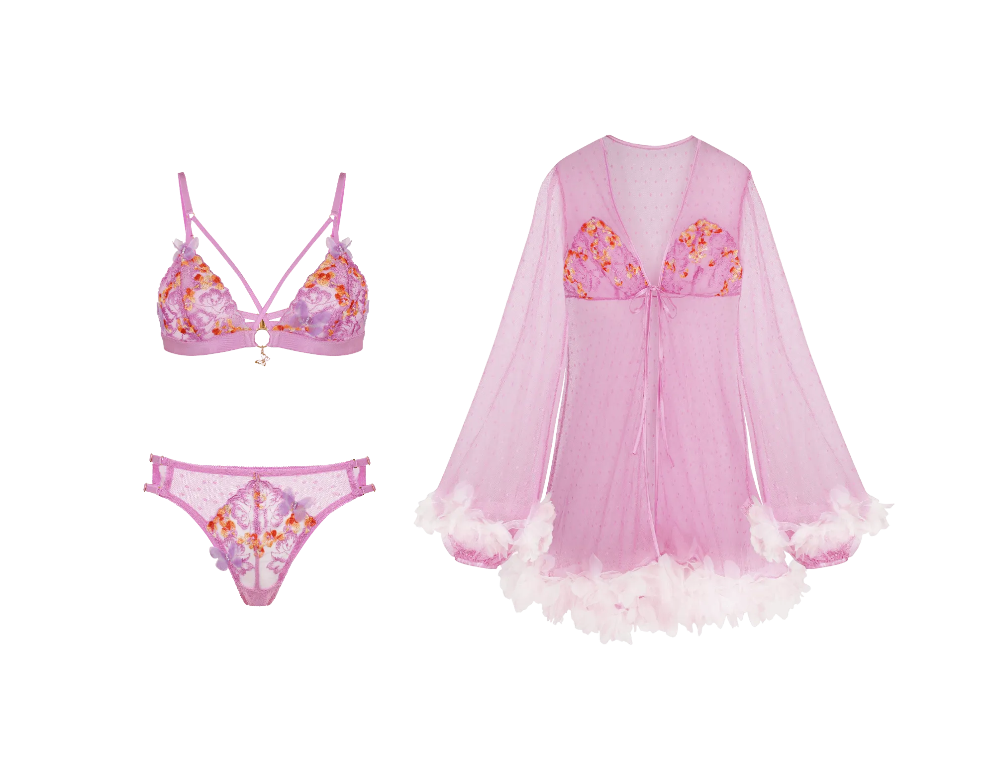 Madame X Pink Empress Set (Brief)