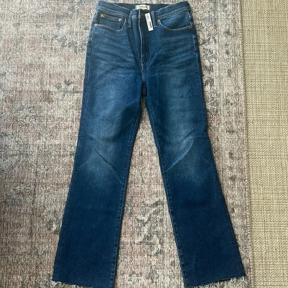 Madewell Tall Cali Demi-Boot Jeans in Smithley Wash NG812 T28 28