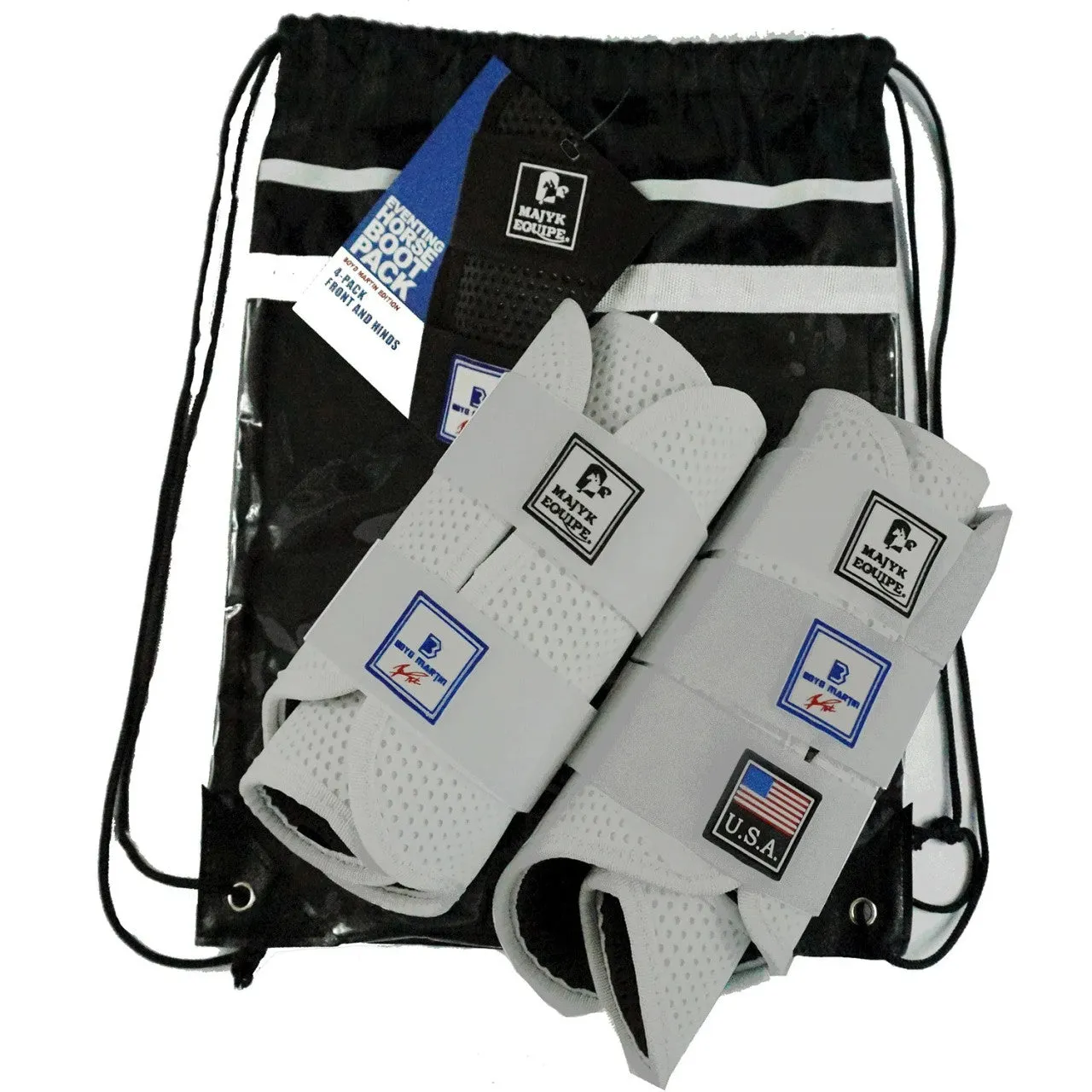 Majyk Equipe Boyd Martin Eventing Front & Hind Boot 4-Pack