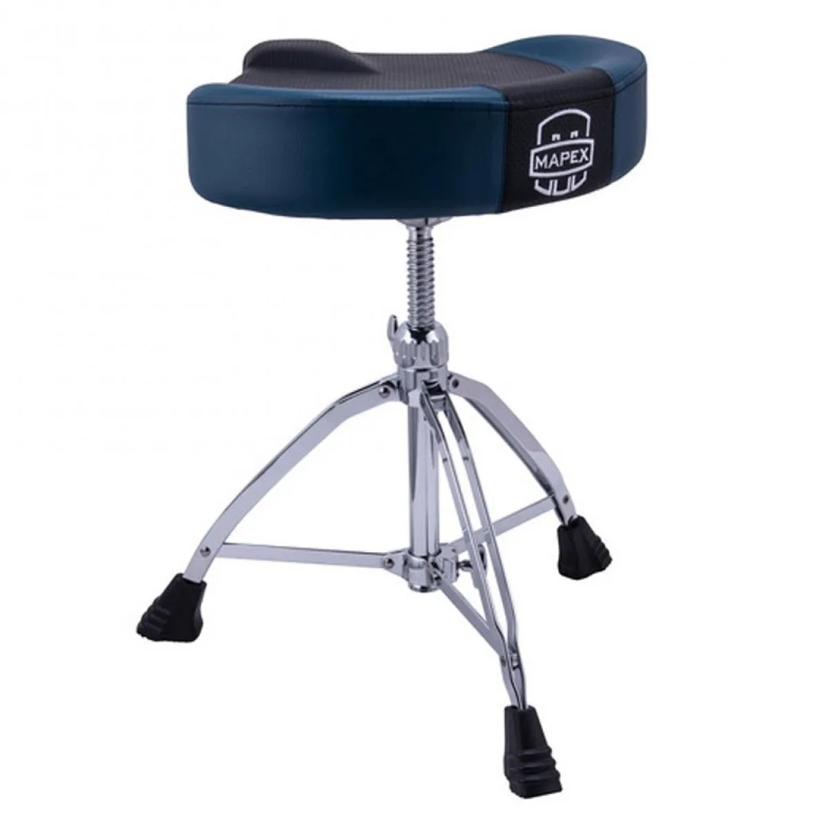 Mapex T855 Saddle Top Breathable Throne in Black/Blue