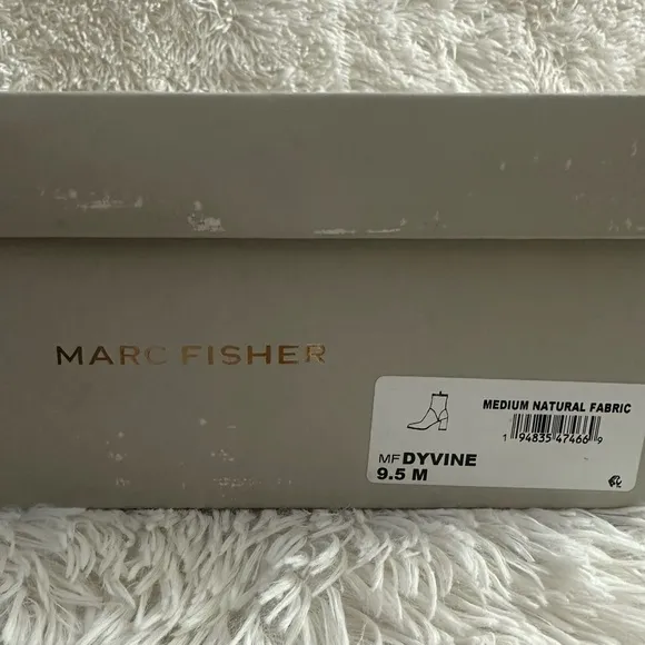 MARC FISHER DYVINE FAUX SUEDE ANKLE BOOTS