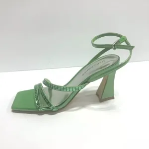 Marc Fisher Womens Zalay Sandal Green Size 6.5 M
