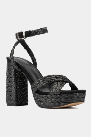 Marianne Woven Platform Sandal