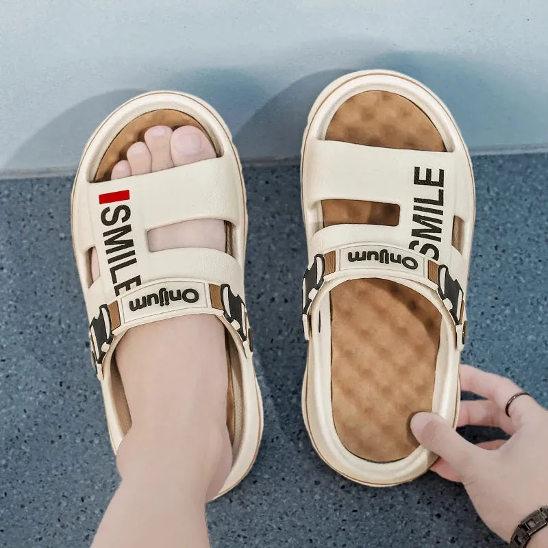 Massage Slippers – Indoor Outdoor Sandals, Beach Comfortable Soft Slides Clogs, Casual Shoes Men Women, Home Slippers