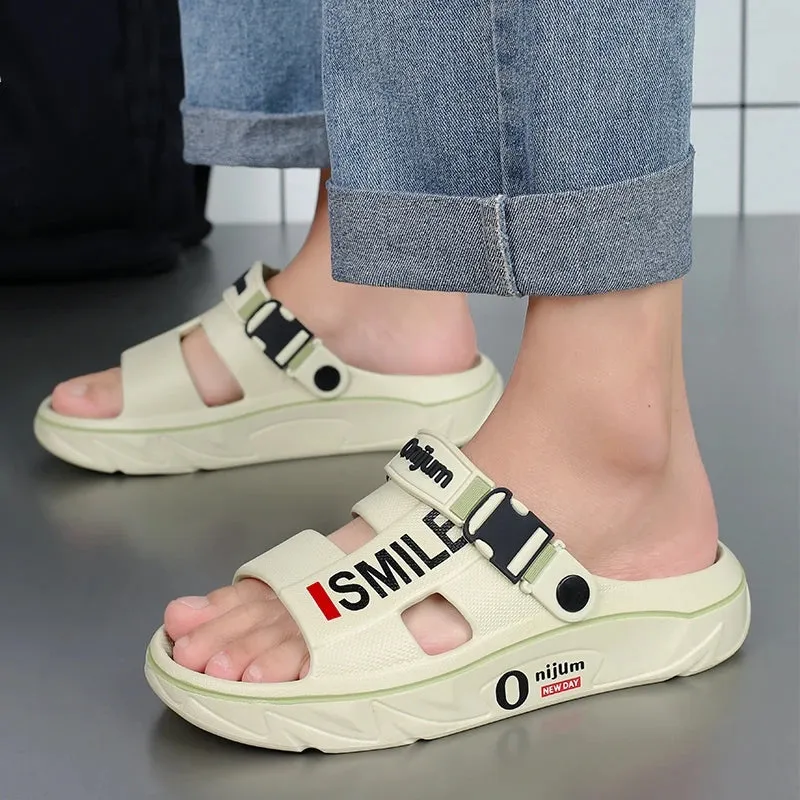 Massage Slippers – Indoor Outdoor Sandals, Beach Comfortable Soft Slides Clogs, Casual Shoes Men Women, Home Slippers