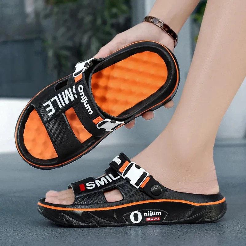 Massage Slippers – Indoor Outdoor Sandals, Beach Comfortable Soft Slides Clogs, Casual Shoes Men Women, Home Slippers
