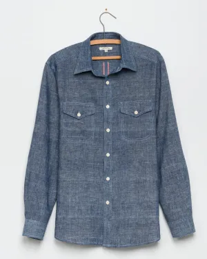 Mazadoor Work Shirt in Chambray