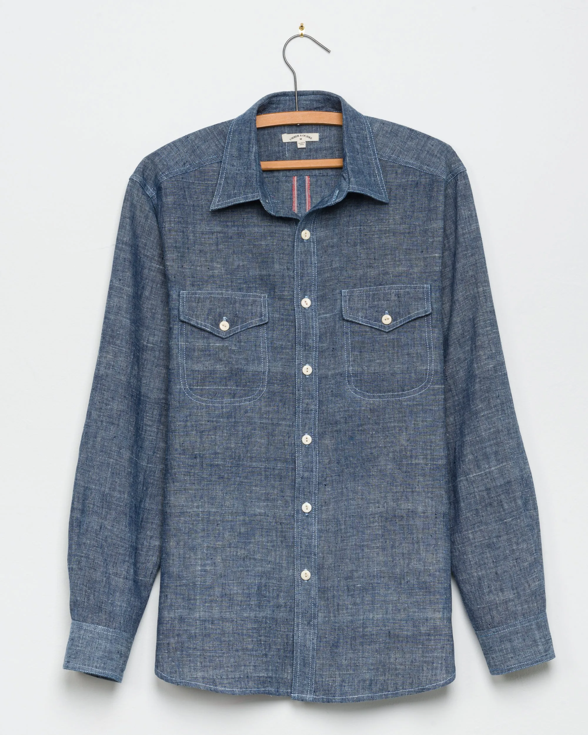 Mazadoor Work Shirt in Chambray