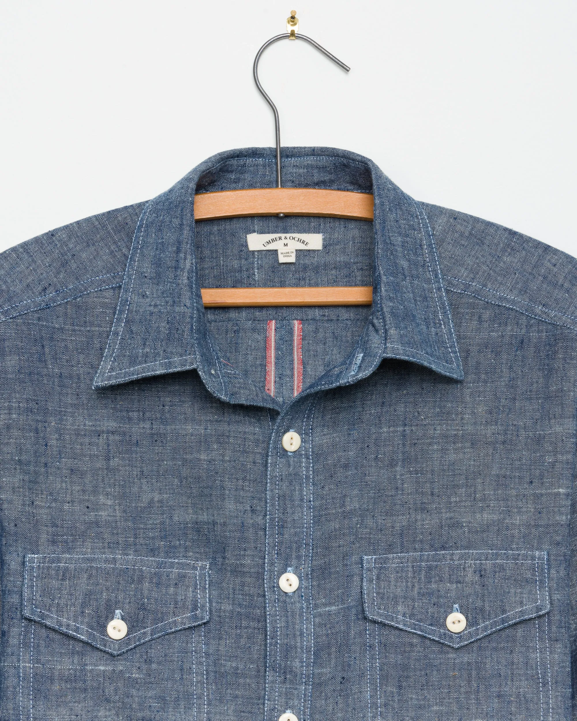 Mazadoor Work Shirt in Chambray