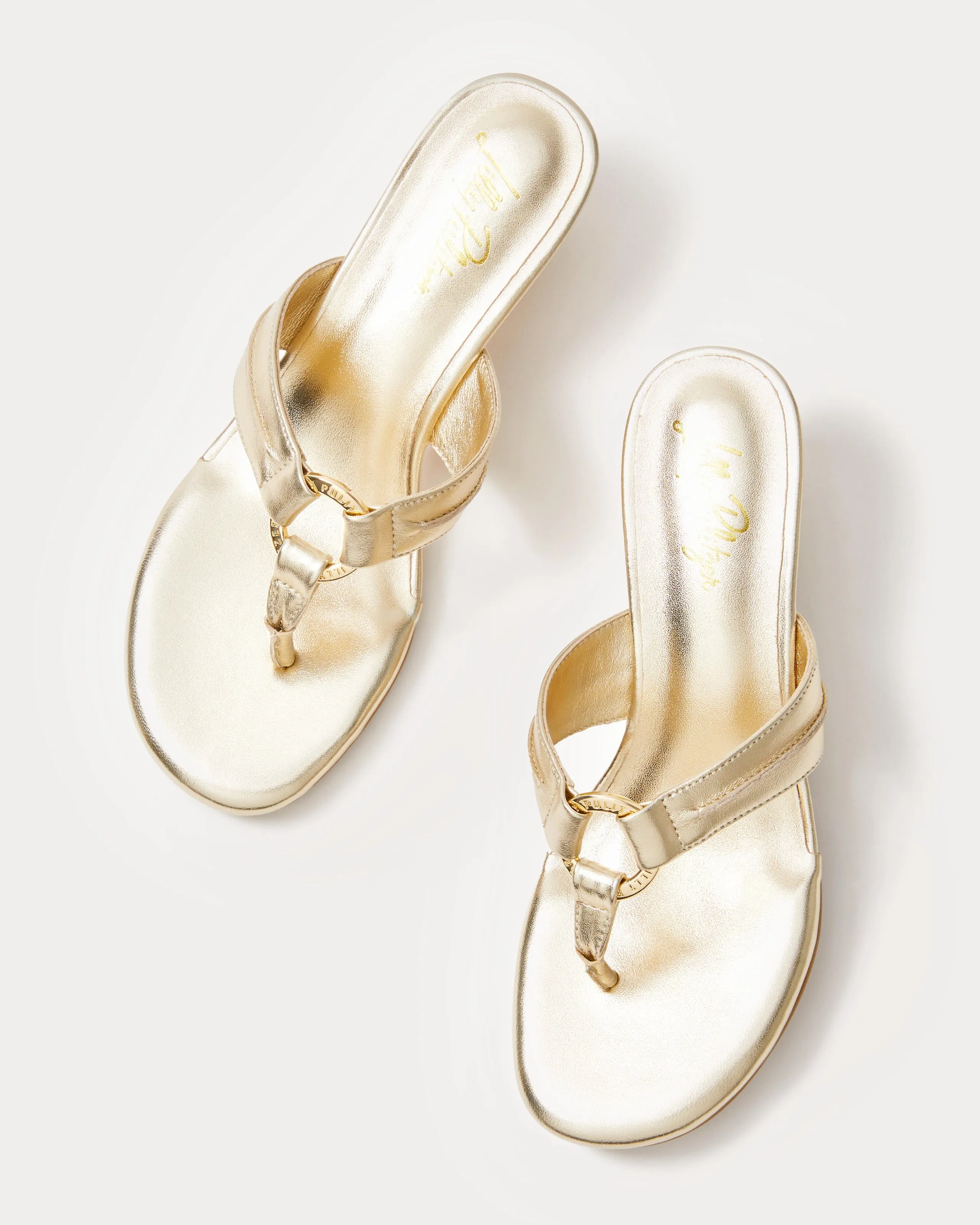 Mckim Wedge - Gold Metallic