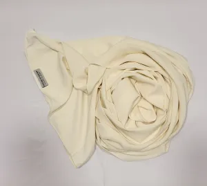 Medina Silk Hijab- Ivory