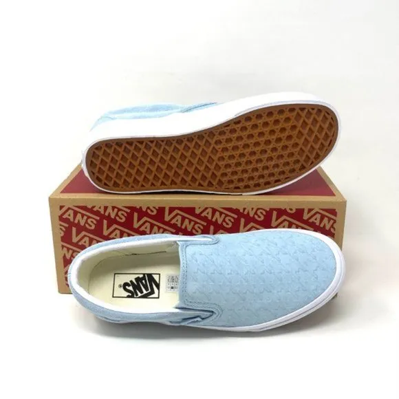 💖MEGA SALE💖VANS Classic Sip On Women’s Canvas Sneakers Pure Blue VN0A33TB9HV