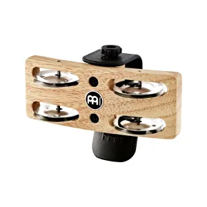MEINL Percussion PHTA Professional Heel Tambourine, 2 Row