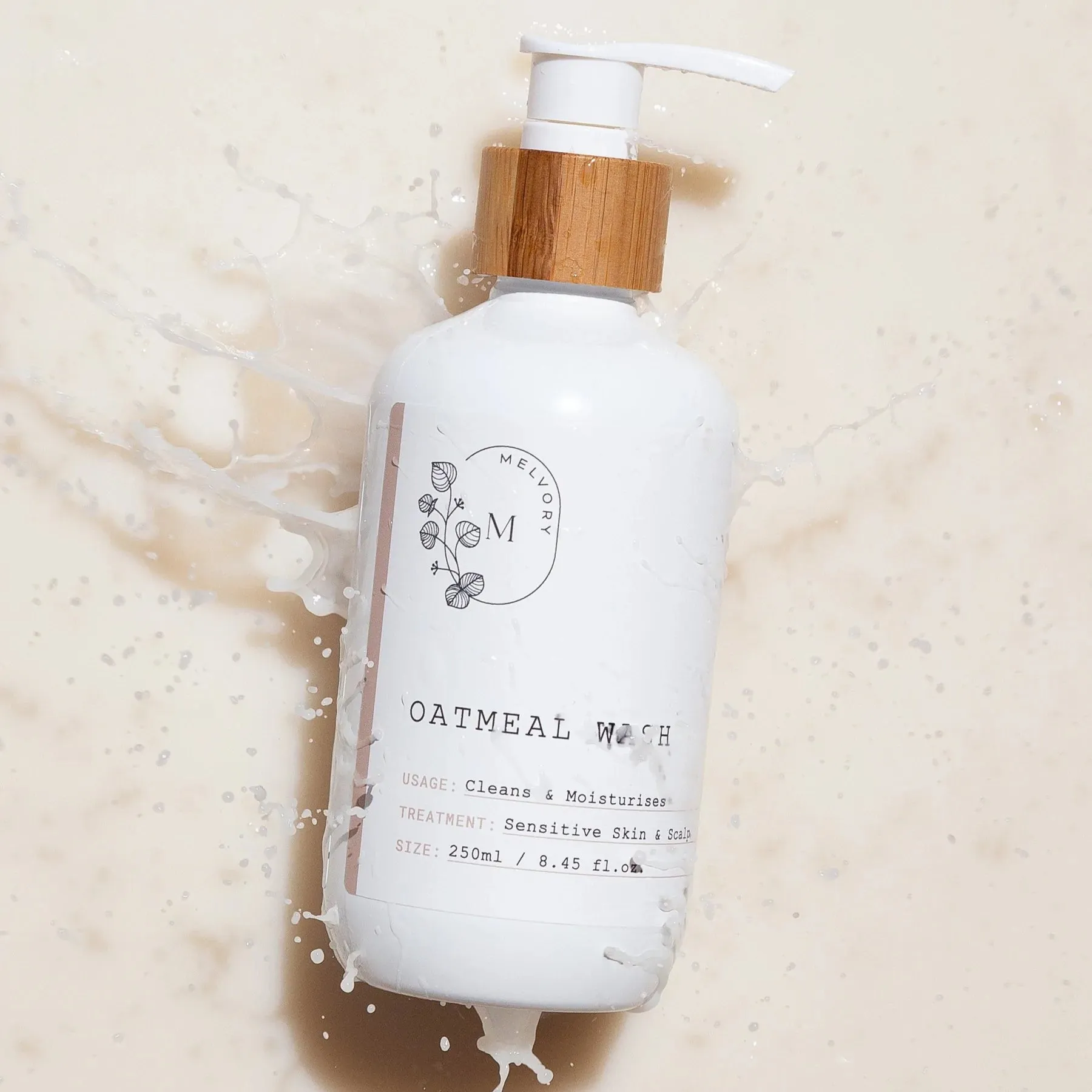 Melvory Oatmeal Moisturising Wash