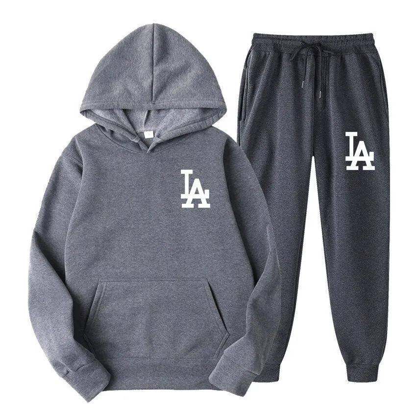 Men's 2-piece Sets Hoodies Fleece Sweatsuits