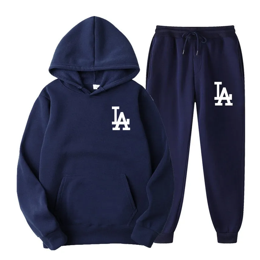 Men's 2-piece Sets Hoodies Fleece Sweatsuits