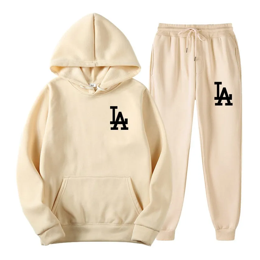 Men's 2-piece Sets Hoodies Fleece Sweatsuits
