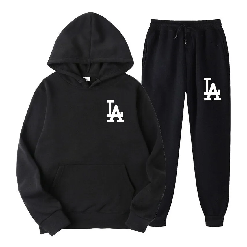 Men's 2-piece Sets Hoodies Fleece Sweatsuits