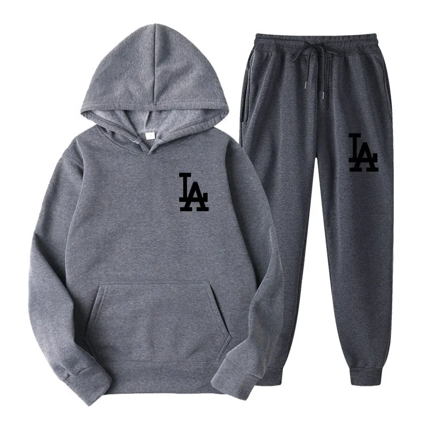 Men's 2-piece Sets Hoodies Fleece Sweatsuits