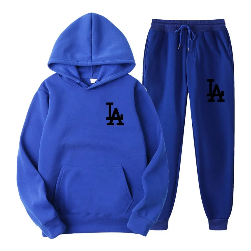 Men's 2-piece Sets Hoodies Fleece Sweatsuits