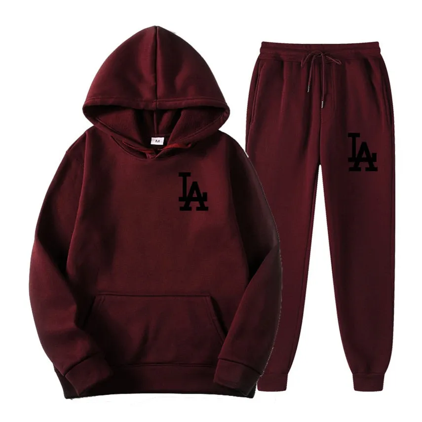 Men's 2-piece Sets Hoodies Fleece Sweatsuits