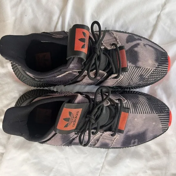 Men's Adidas Prophere 'Bleached' Black Sneakers Size 11.5 Athletic Gym