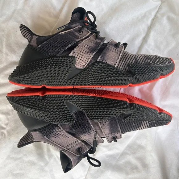 Men's Adidas Prophere 'Bleached' Black Sneakers Size 11.5 Athletic Gym