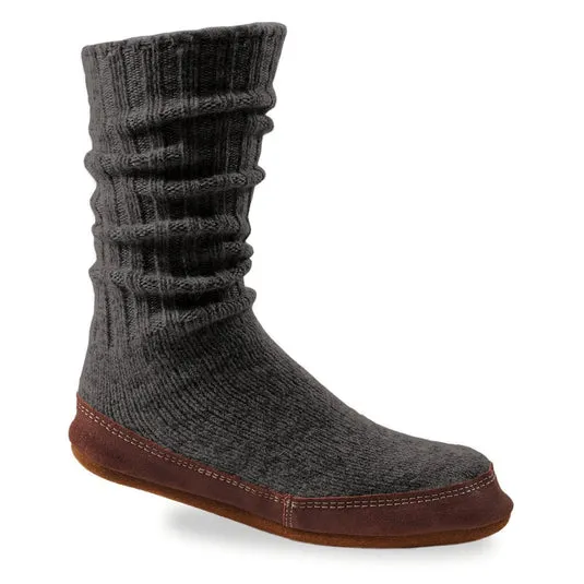MEN'S AND WOMEN'S ORIGINAL SLIPPER SOCK WITH CUSHION CLOUD COMFORT- A10118CRW