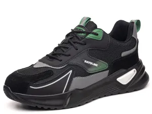 Men's Composite Steel Toe Shoes Comfort Non Silp Safety Work Sneakers Boots