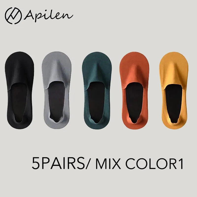 Men's Mesh Socks Breathable, Non Slip, Invisible
