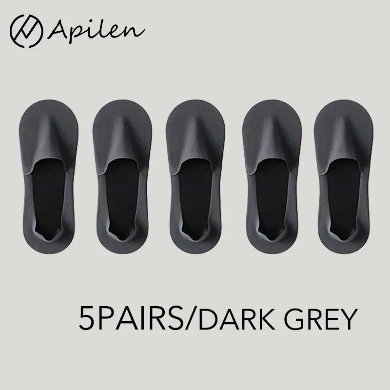 Men's Mesh Socks Breathable, Non Slip, Invisible