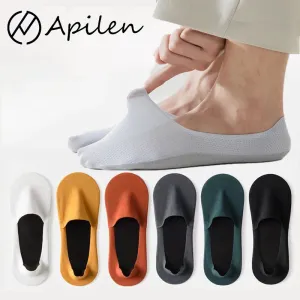 Men's Mesh Socks Breathable, Non Slip, Invisible