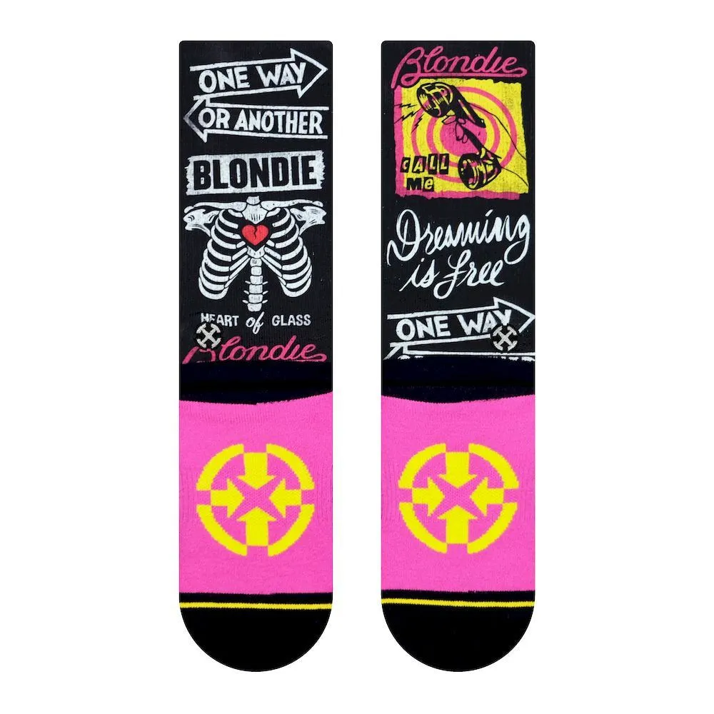 Merge4 Blondie HITS Classic Crew Socks