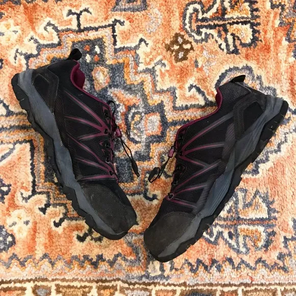 Merrell Composite Toe Black Lace Up Sneakers 10