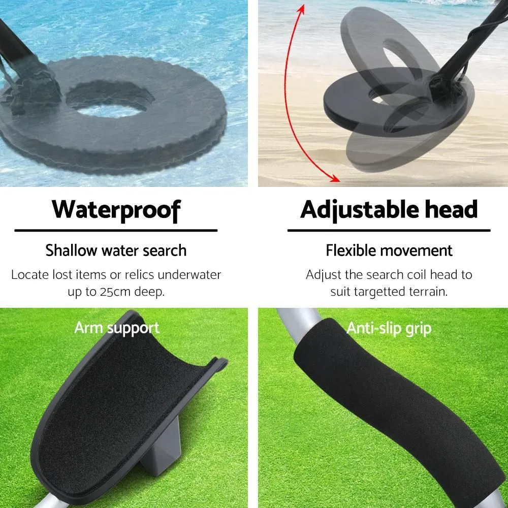 Metal Detector Deep Sensitive with LCD Screen
