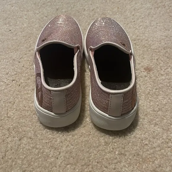 MICHAEL KORS BABY - GIRL JEM RACHEL GLITTER SLIP-ON SNEAKERS, PINK