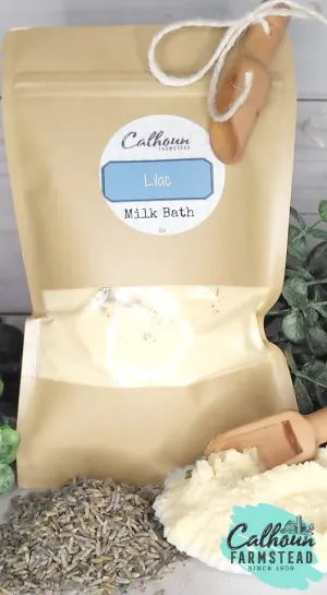 Milk Bath - Herbal Bath - Soothing & Hydrating - Dry Skin Relief