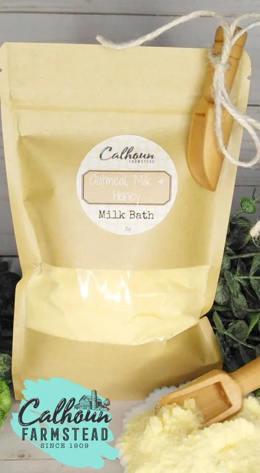 Milk Bath - Herbal Bath - Soothing & Hydrating - Dry Skin Relief